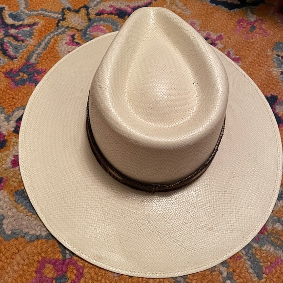 Charlie 1 horse Pendleton straw hat - Picture 7 of 13